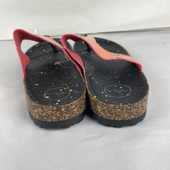 3x Women's Avon Size 7 (38) Casual T-Bar & Open Toe Slide Sandal Shoes - Picture 15 of 16